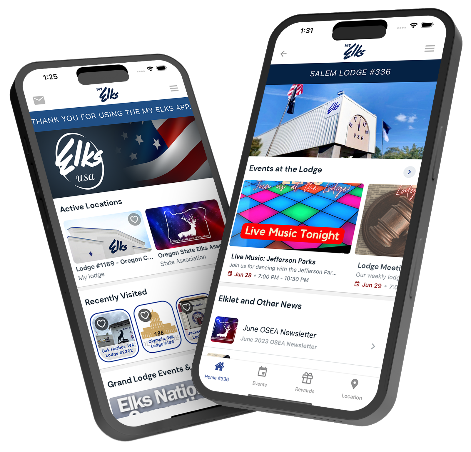 elks lodge app